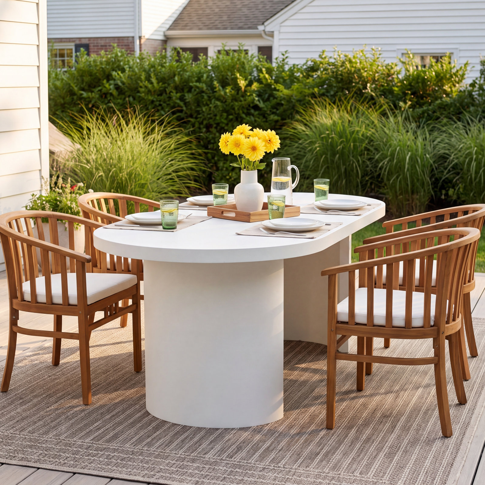 68" Patio Dining Table