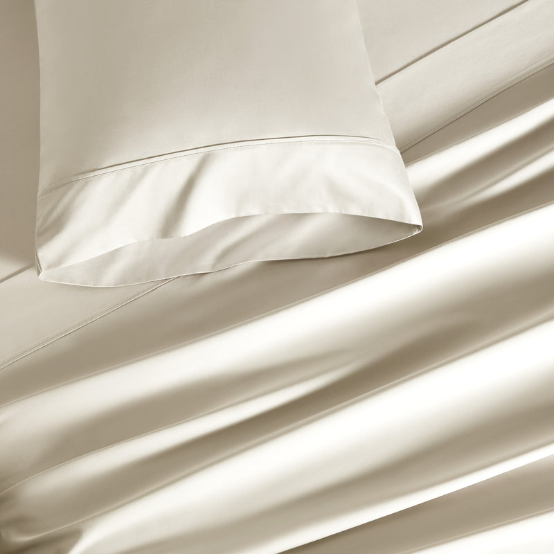 Lux Pillow Case, White, Standard Case Pack with 2 Pillowcases