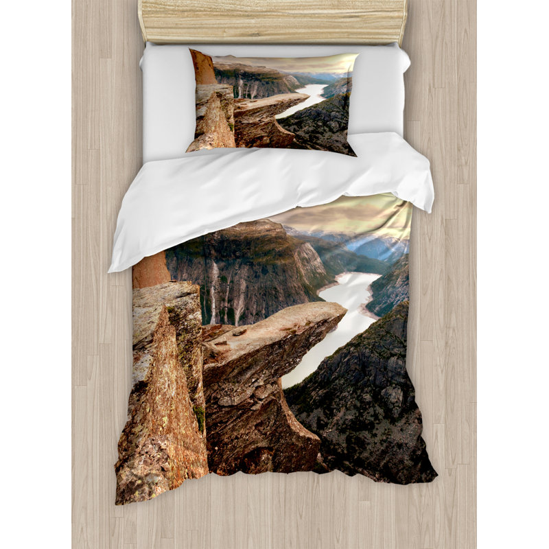 Rustic Polyester Duvet Cover