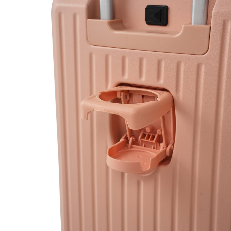 20-Inch Travel Suitcase with Combination Lock