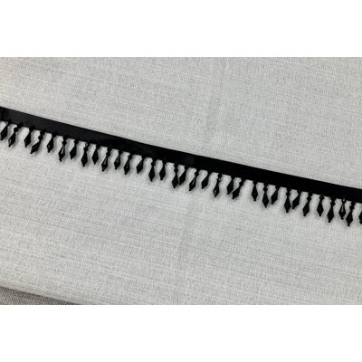 Crystal Beaded Fringe 1.5" Width Trim Handmade
