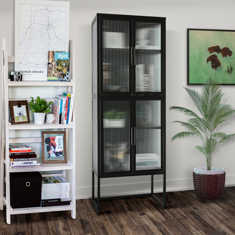 Erran Dining Cabinet, Black