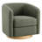 Bennett Upholstered Swivel Barrel Chair-121696926