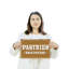 Enseigne de fantaisie en aluminium 10 po x 14 po Pastries Street