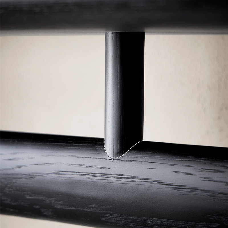Console Retro Minimalist Art, H 34,65 po x l 31,5 po x P 11,81 po