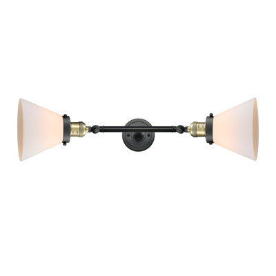 Éclairage pour meuble-lavabo de salle de bain 2 lumières Cone