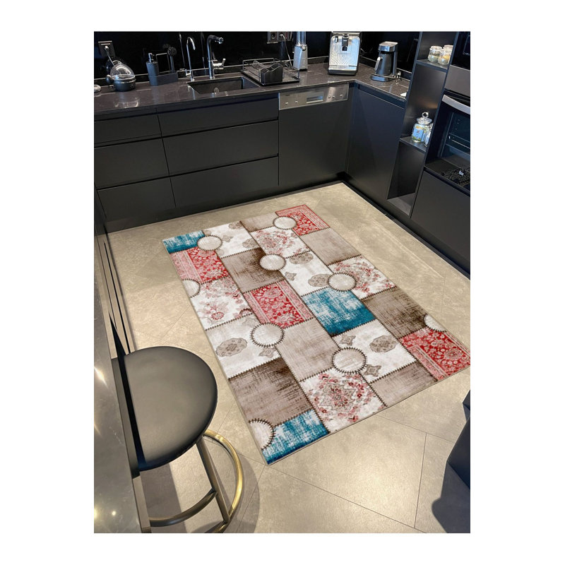 Tapis rond rond et rectangulaire, Sous-tapis rectangulaire de 3 pi 3 po x 4 pi 11 po