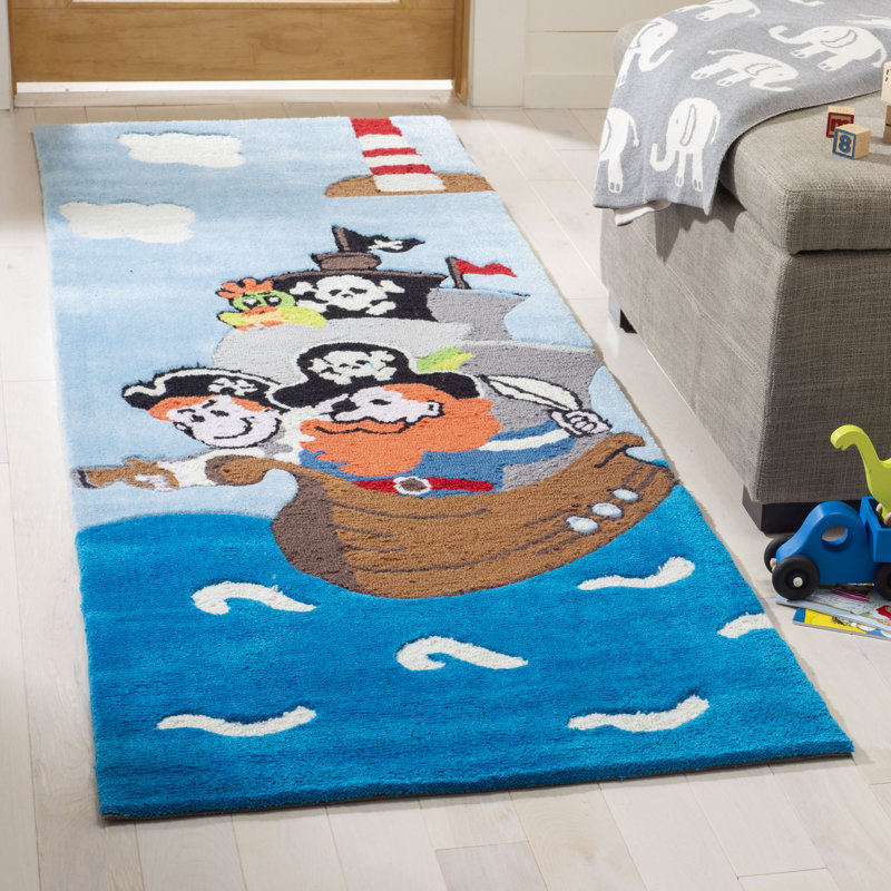 Claro Hand Tufted Rug, Rectangle 5' x 8'