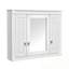 Armoire murale avec miroir et tablettes-386620616