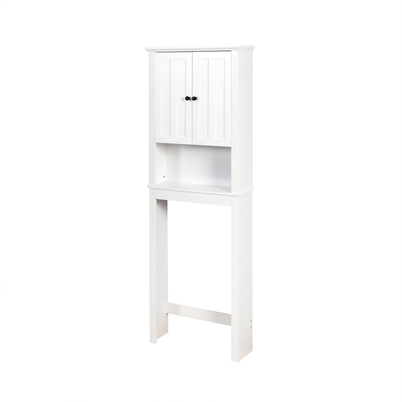 Armoire de rangement pour salle de bain au-dessus de la toilette avec tablette réglable 23,6 x 7,7 x 67,3 po | Idée de cadeau