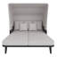 146cm Wide Curved Steel Patio Daybed