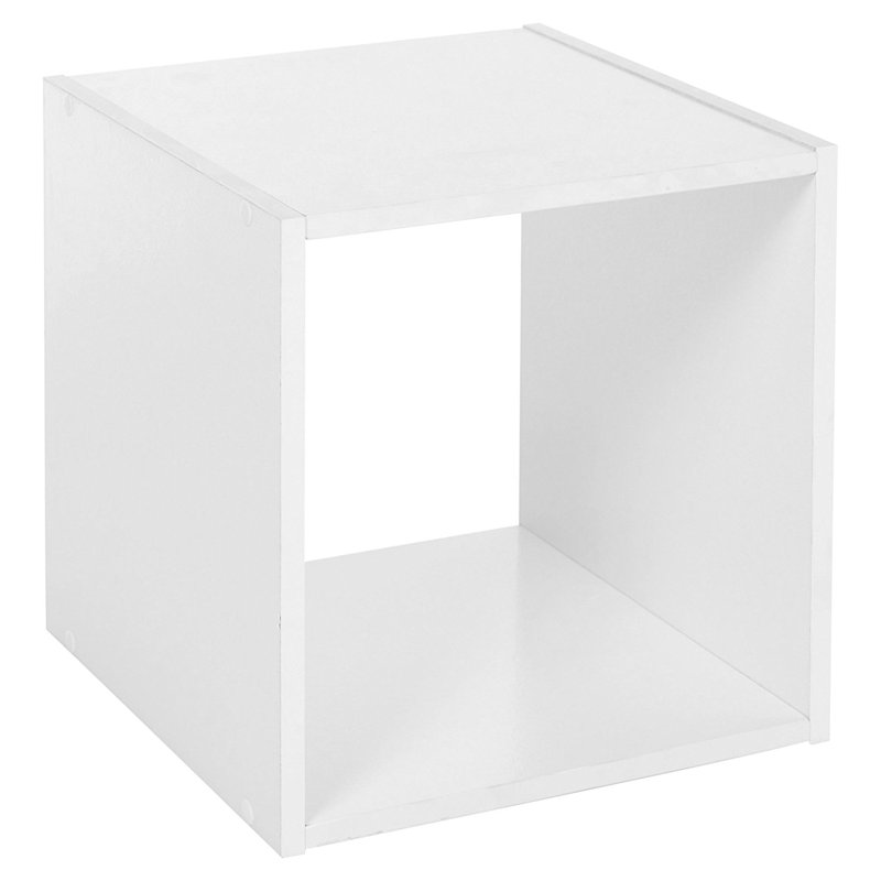 Swarna 30cm H x 30cm W Standard Bookcase, White