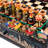 Crader World Menagerie 2 Player Wood Chess And Checkers Set