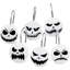 12-piece Skull Shower Curtain Hooks