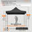 120 Ft. W x 120 Ft. D Metal Pop-Up Canopy-88470815