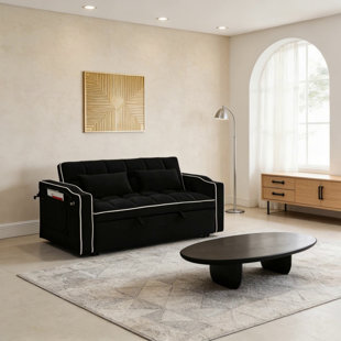 55.51 Inch Versatile Foldable Sofa Bed