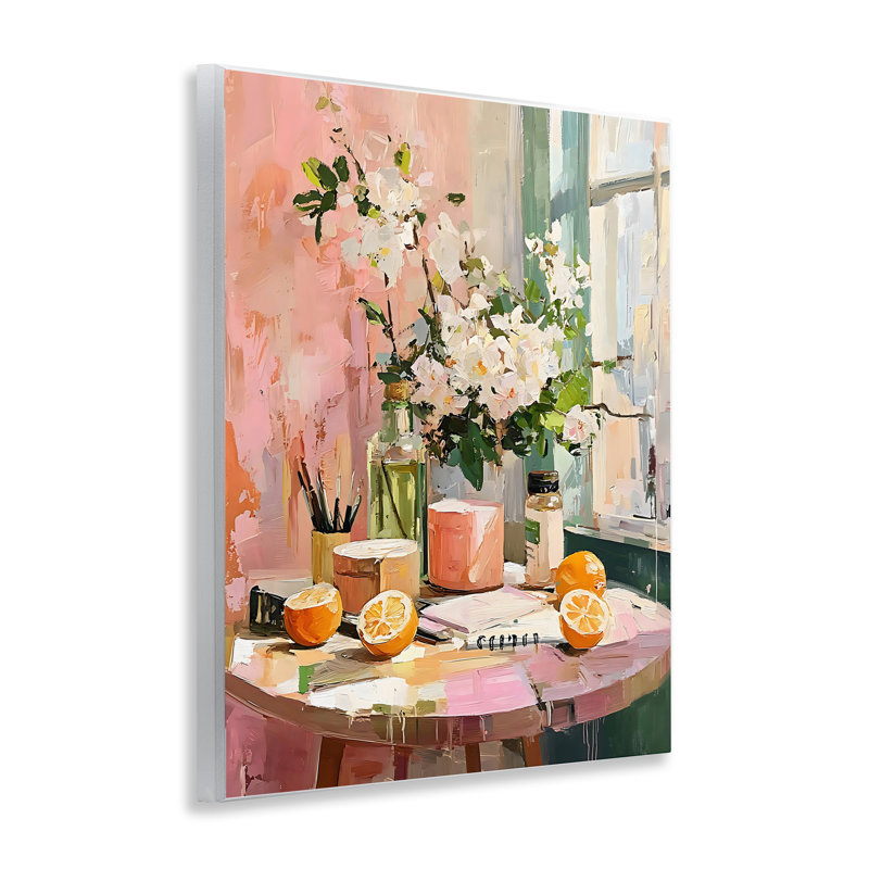 Plaque murale pour table de petit-déjeuner agrumes, design par LSR Creative Studio