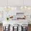 Lustre en cristal 16 po Petite Modren