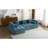 101.2"  Sectional Sofa Full-Compressed Sofa Modular Sofa Couch Free-Combined Sofa With Deep Seating  And Two Side Pockets For Living Room-1157321829