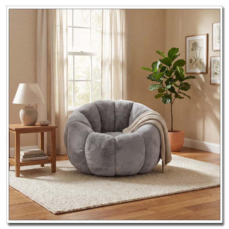 Fauteuil à billes pour adulte, Gris