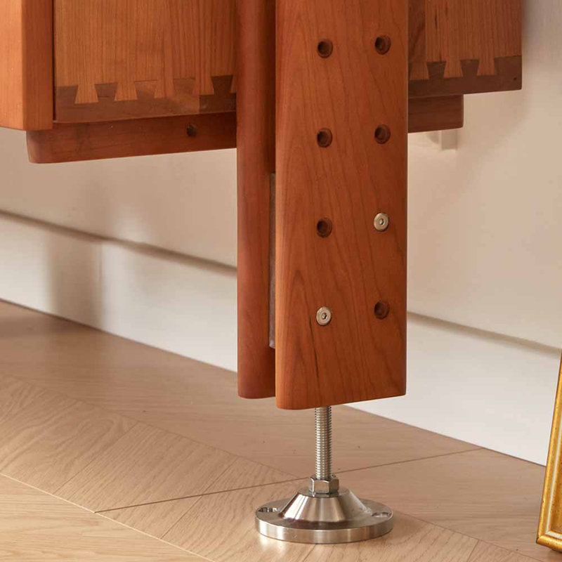 Bibliothèque à pieds hauts de style italien