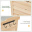 64x40x95cm Wooden Garden Storage Shed