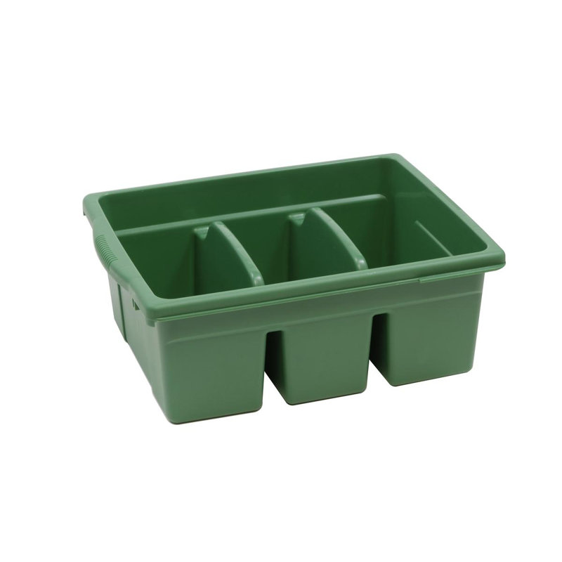 Royal Plastic / Acrylic Cubby Bin, Green