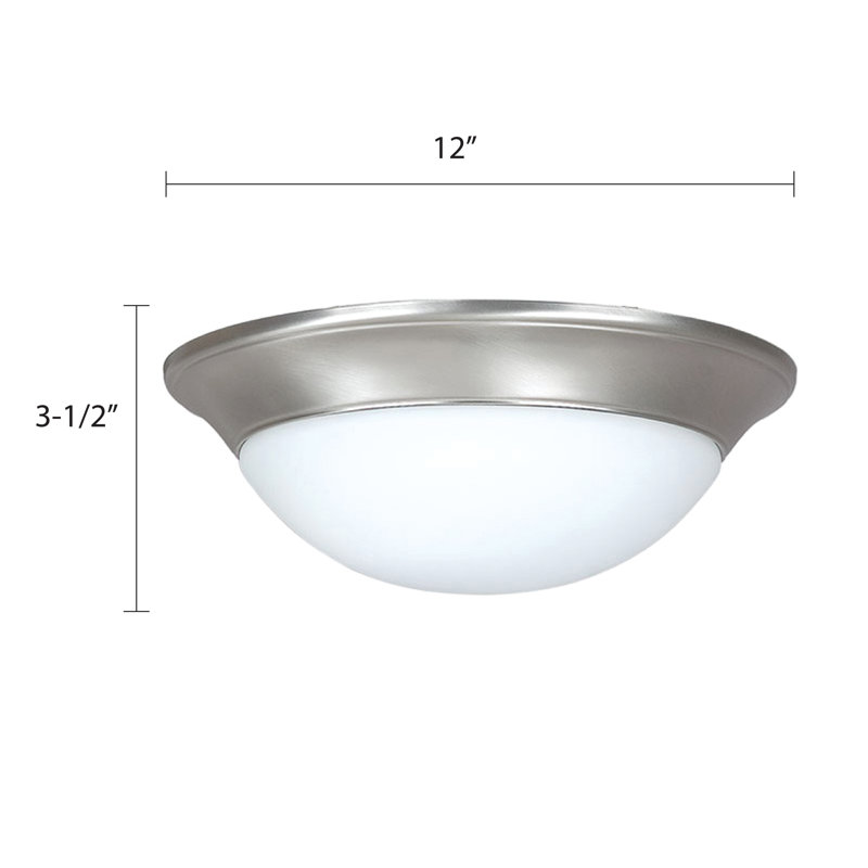 Tanja Glass Flush Mount