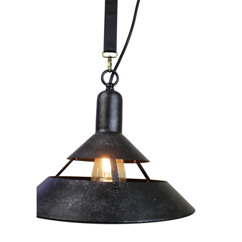 Renata 1 - Light Black Single Pendant