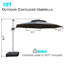 Dermont 127.95'' Cantilever Umbrella-1841112727