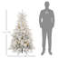 150cm H Lighted Artificial Pine Christmas Tree