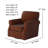 Silverlock Polyester Swivel Armchair-67955668