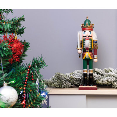 VOSAREA Christmas Nutcracker Ornament Wooden Soldier