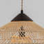 Luminaire suspendu en rotin Huka Wabi-Sabi