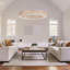 Sarella 32 Light 60in Round Chandelier in White with Clear Heritage Handcut Crystals-1905477981-1905477976