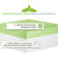 Collection Herbal Fusion, matelas en mousse viscoélastique infusée de thé vert, blanc.-1060214728-1060214724