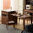 Modern and Simple Solid Wood Dining Table