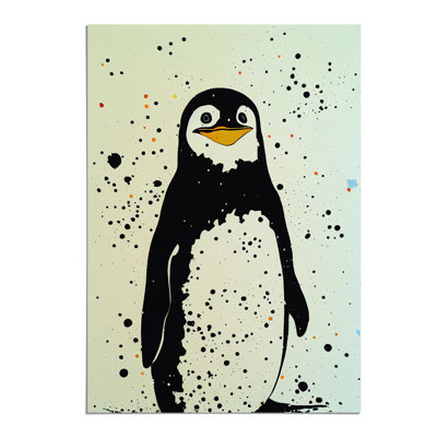 Penguin Graffiti No.7 - Wall Art