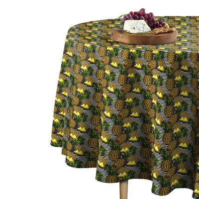 Channen Geometric Round Tablecloth