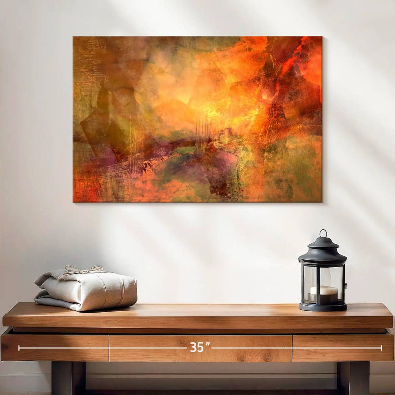 Avery Golden Sun, 16" H x 24" W