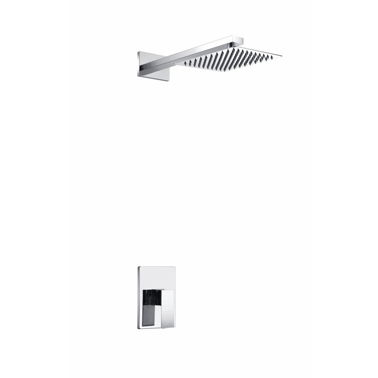 Aqua Piazza Complete Shower System with Rough in-Valve