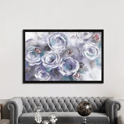 Iced Flowers 1 Piece Painting on Canvas
