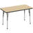 Laminate Adjustable Rectangle 4 Students Activity Table-92311909