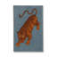 Tapis gris tissé à imprimé tigre Mosso-1011637110