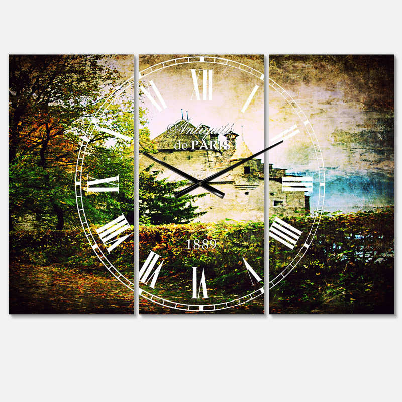 Très grande horloge murale Swigart
