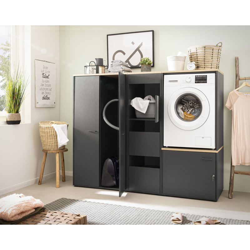 Amaure Bathroom Cabinet, Anthracite