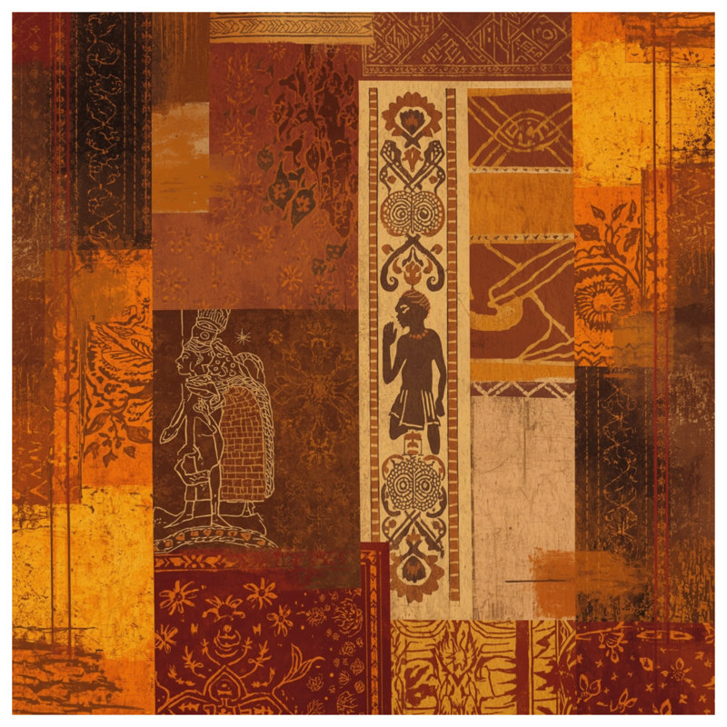 Ethnic Patchwork Art Duvet Covers, King