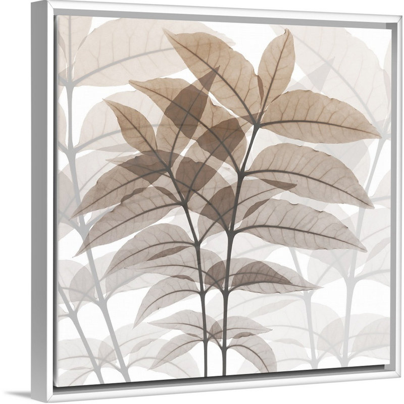 "Eternal Desert 2" par Albert Koetsier, reproduction d’art sur toile, H 14 po x l 14 po x P 1,75 po, Cadre blanc