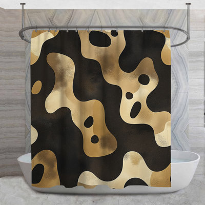 Rideau de douche Camouflage