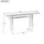 Console Mirod avec silhouette géométrique - touche architecturale parfaite pour le salon, le vestibule et le couloir